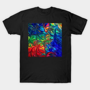 Flower Abstract T-Shirt